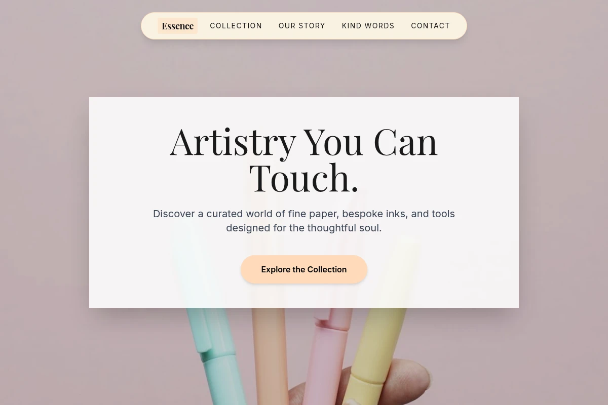 Essence Stationery